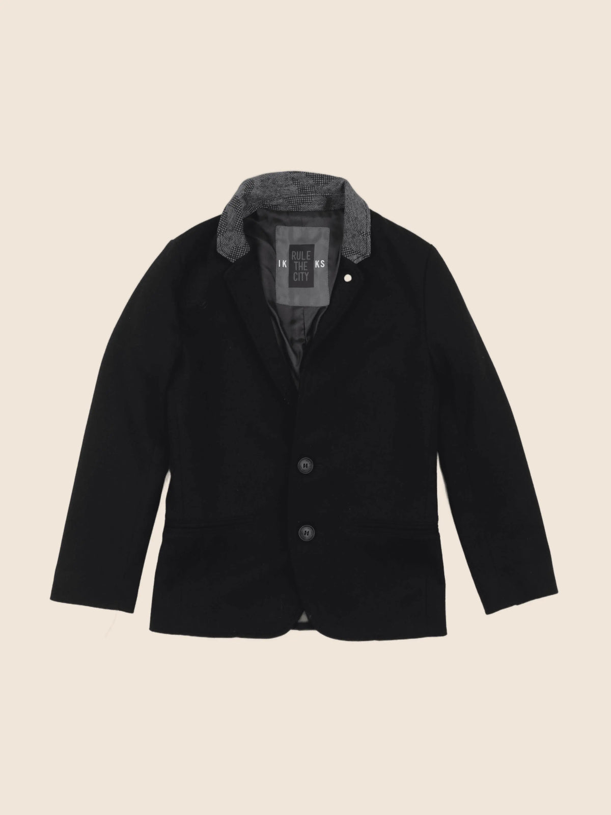 IKKS - veste noir - 8 ans