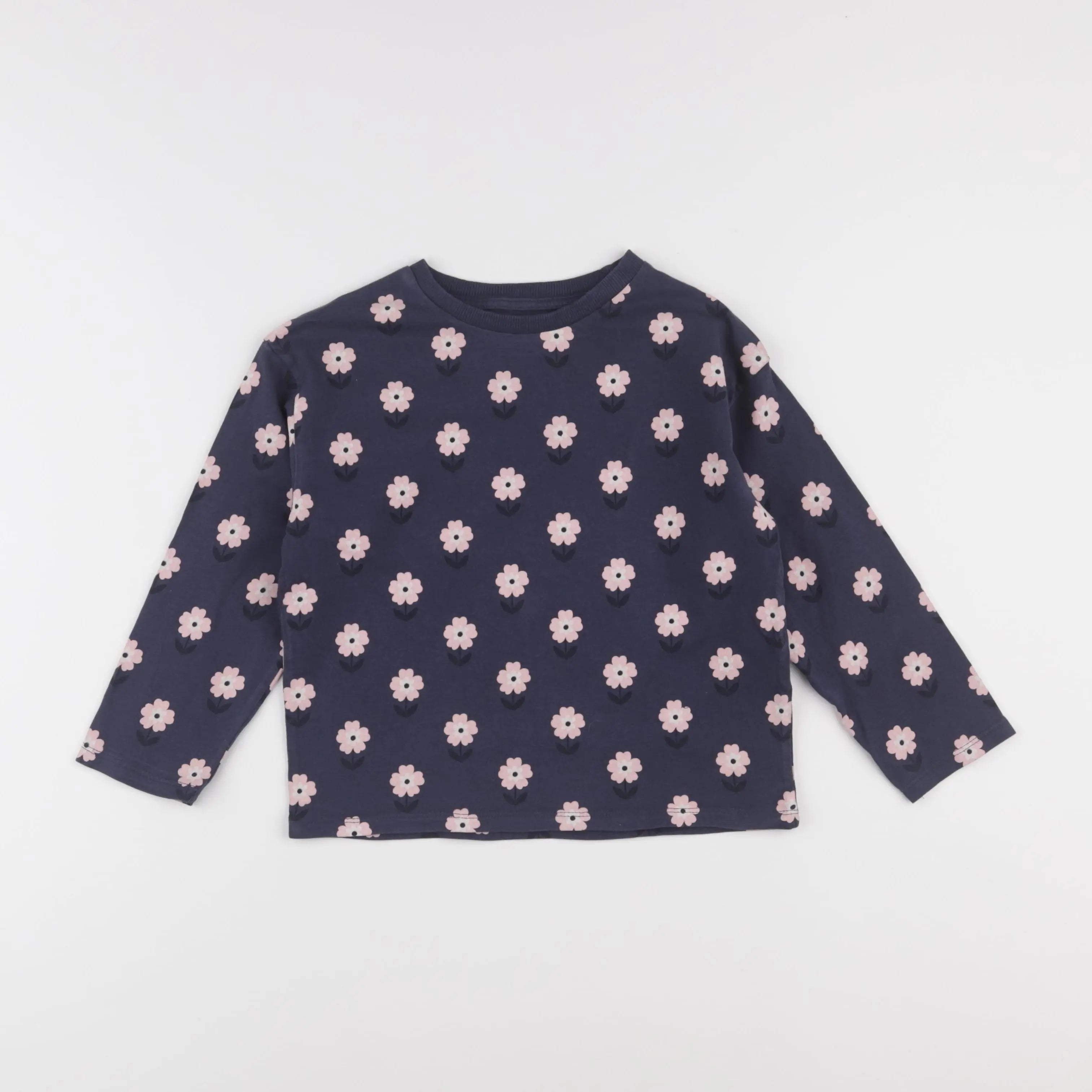 Vertbaudet - tee-shirt bleu - 6 ans