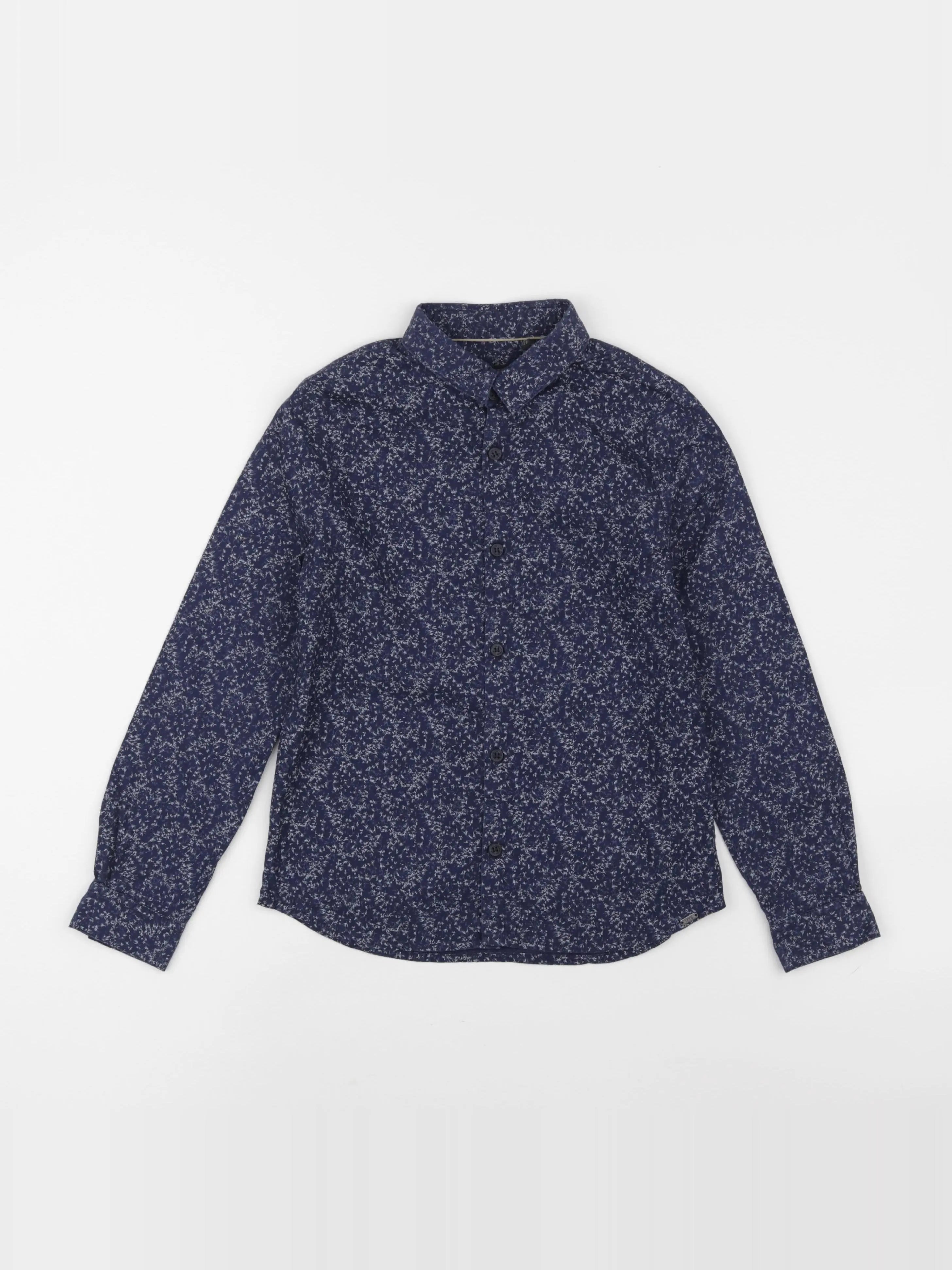 IKKS - chemise bleu - 8 ans