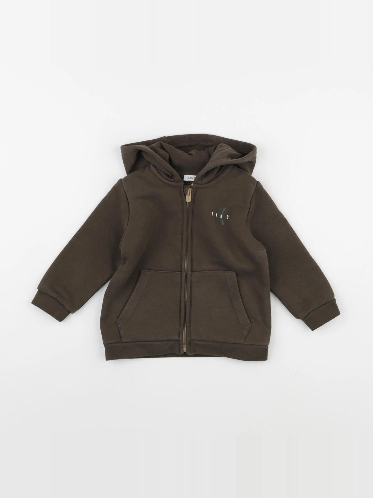 IKKS - sweat vert - 18 mois