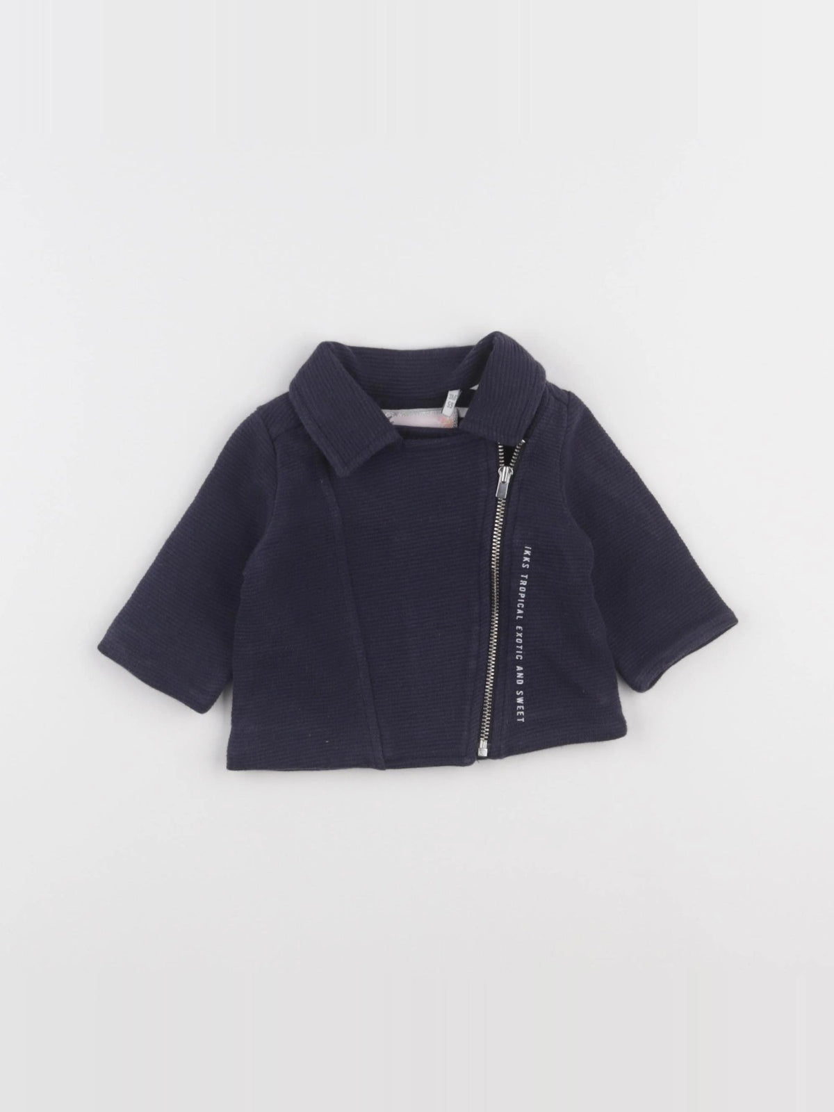 IKKS - veste bleu - 3 mois