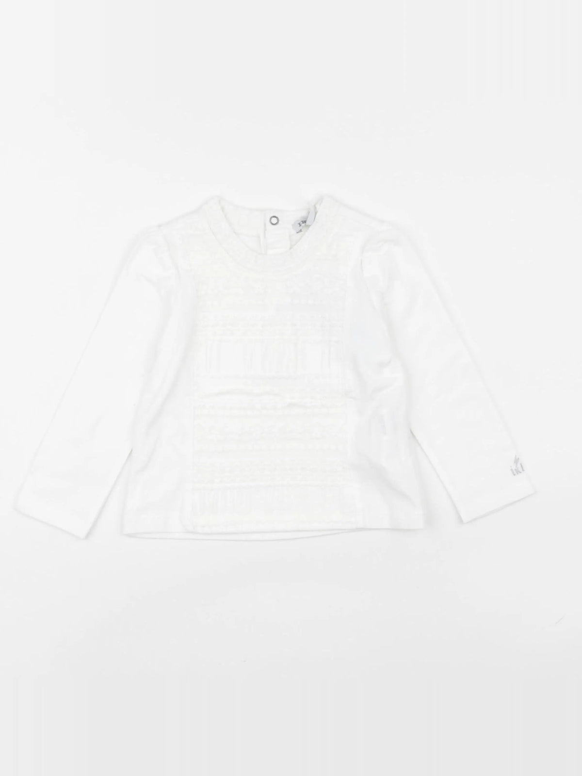 IKKS - blouse blanc - 18 mois