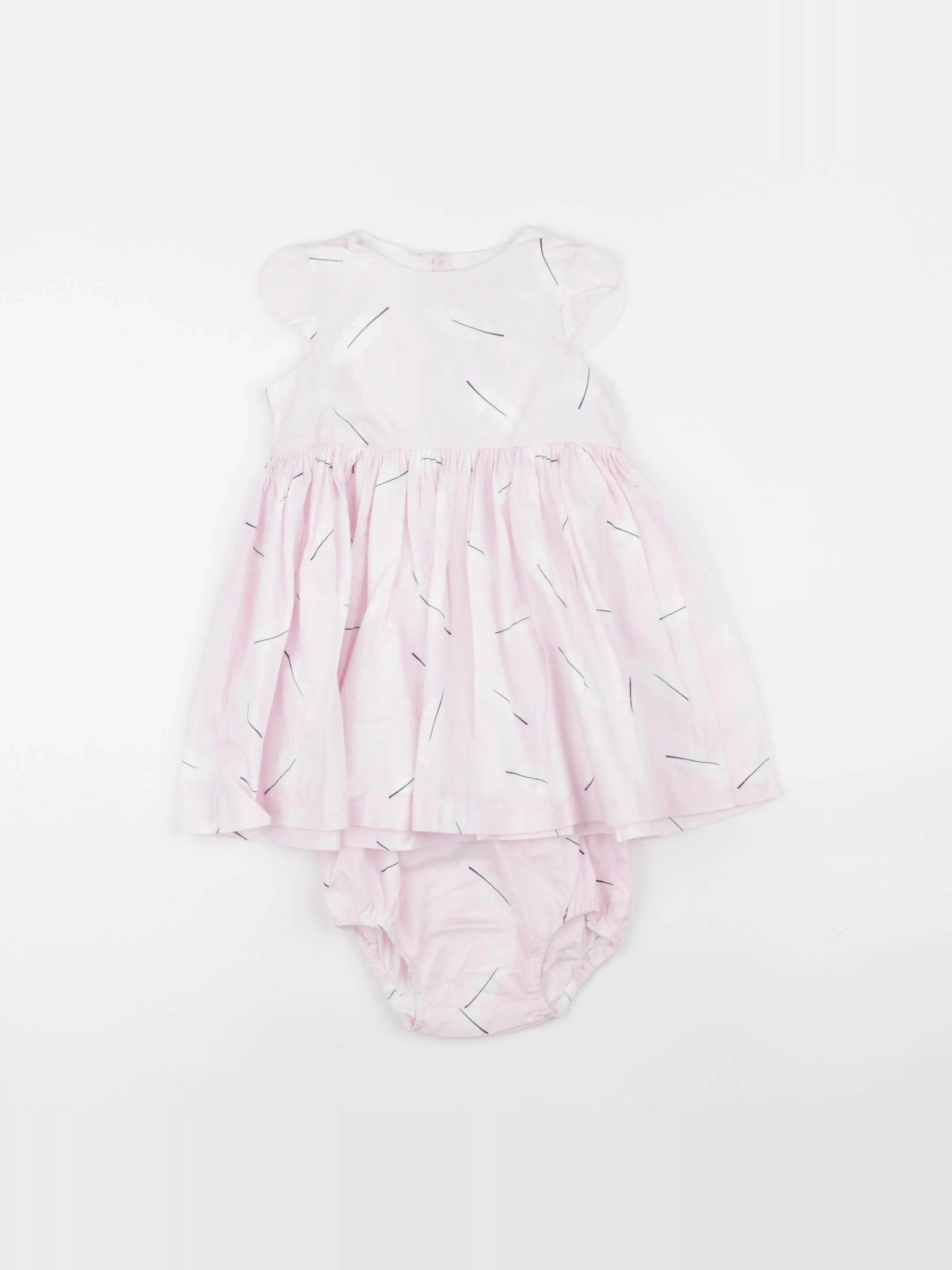 Jacadi - robe rose - 24 mois