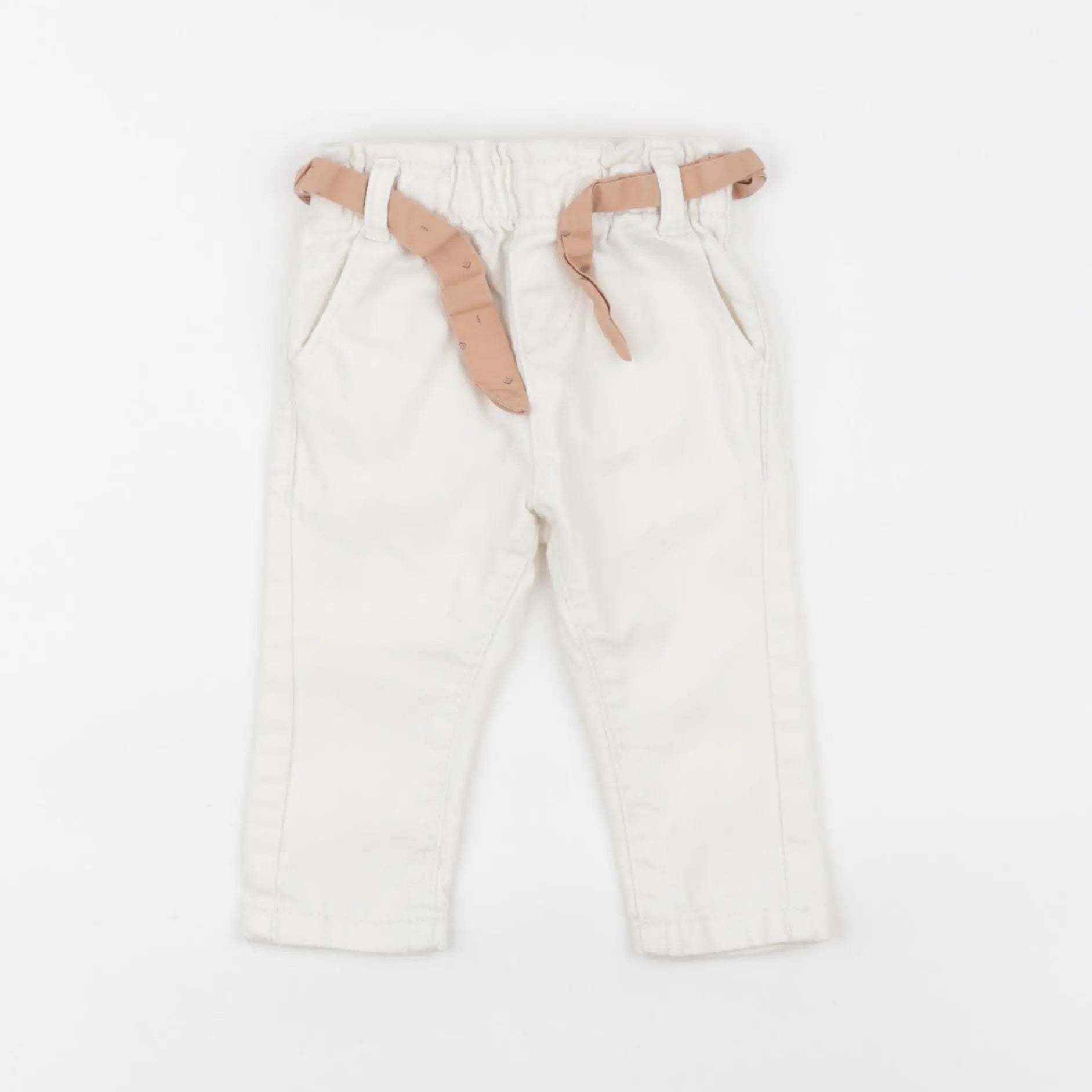 Vertbaudet - jean beige - 3 mois