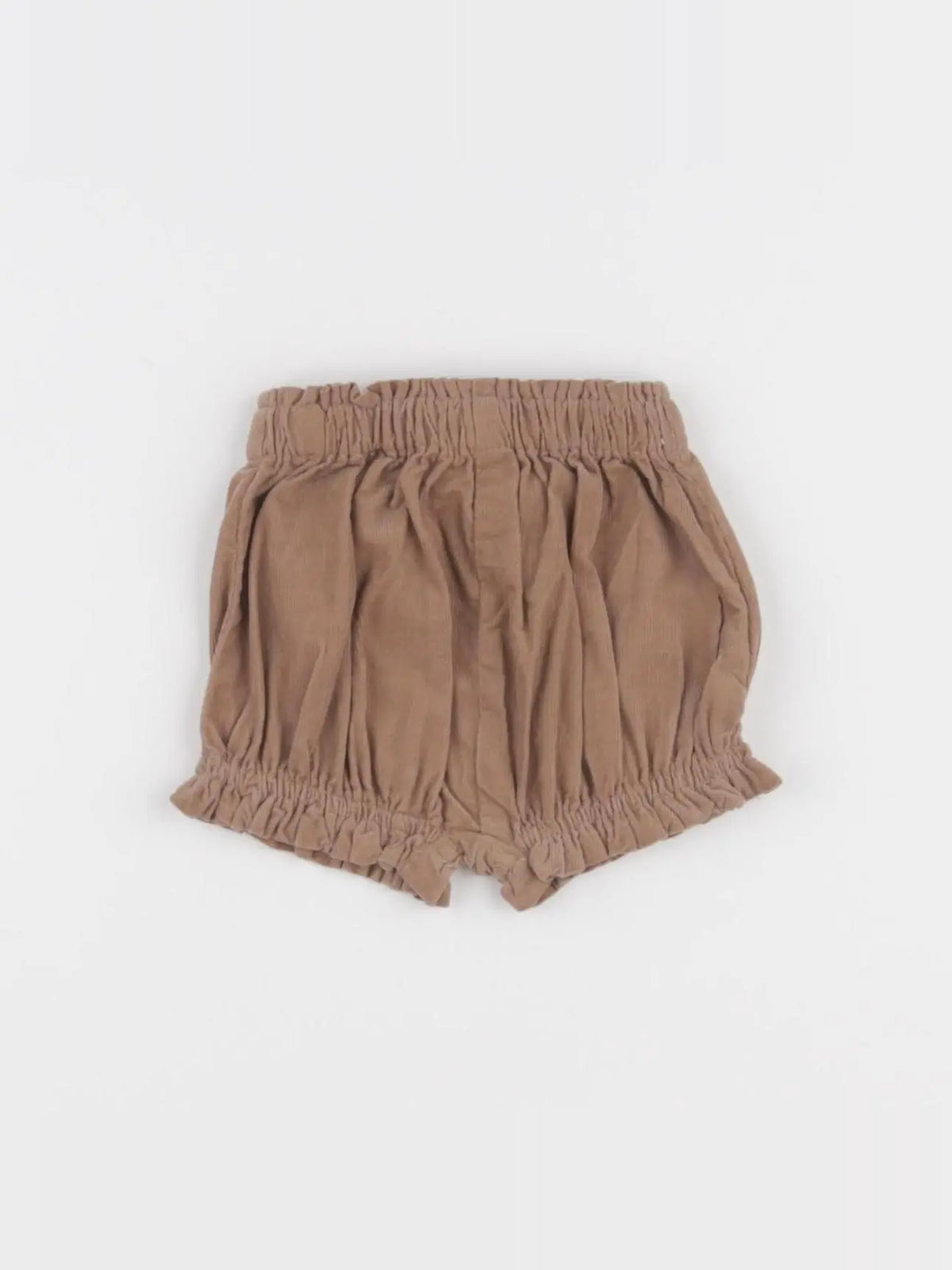 Vertbaudet - short marron - 1 mois