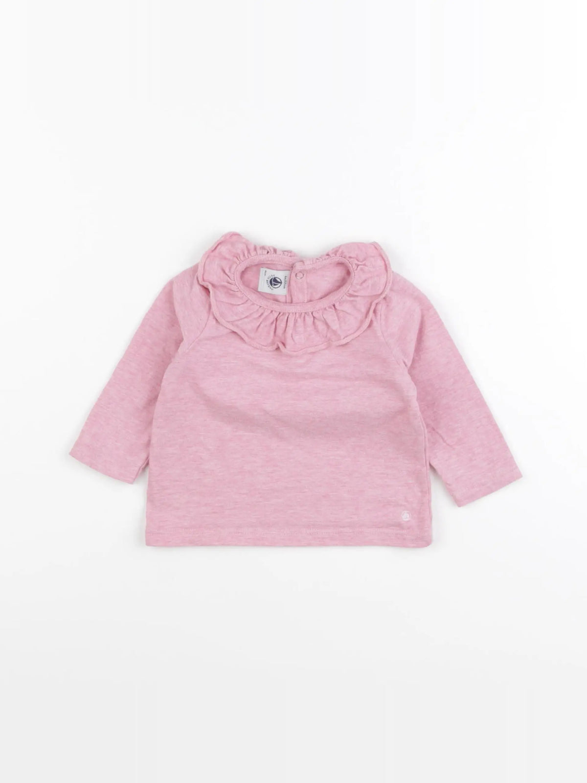 Petit Bateau - tee-shirt rose - 6 mois