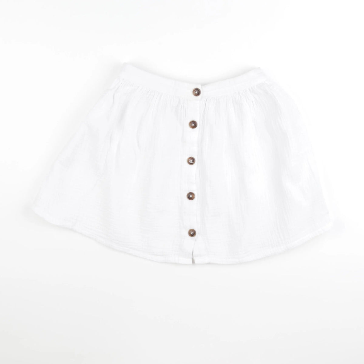 Vertbaudet - jupe blanc - 10 ans