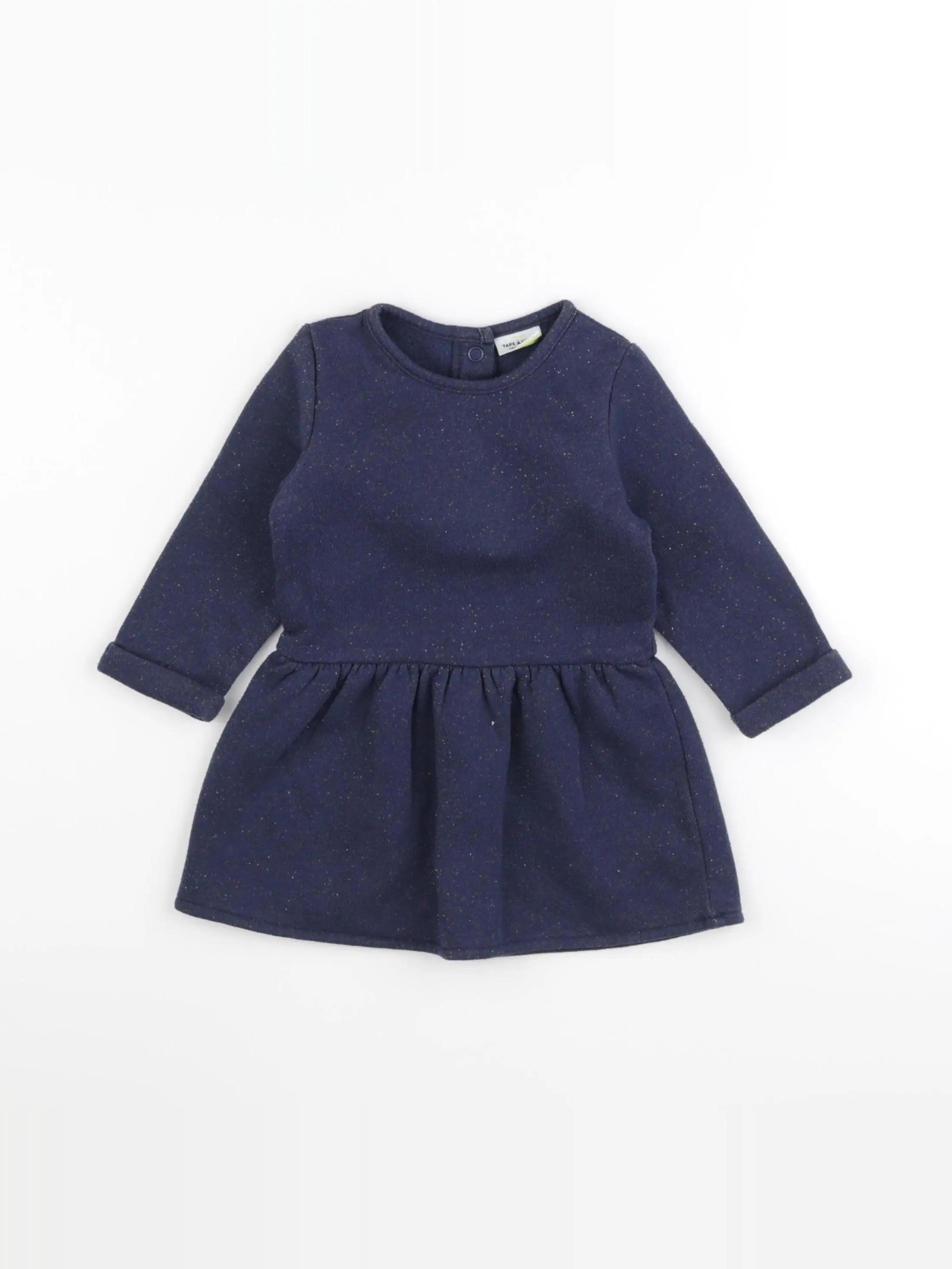 Tape à l'oeil - robe bleu - 12 mois