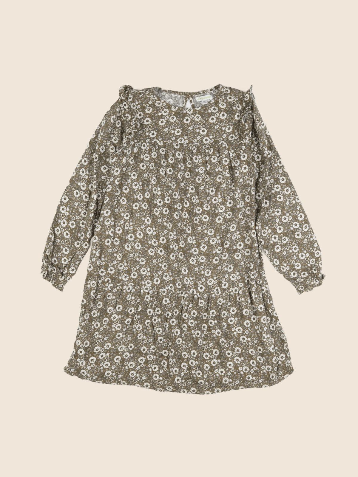 Vertbaudet - robe vert - 10 ans