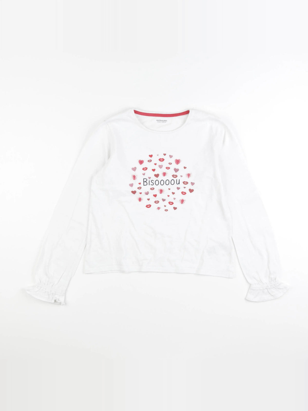 Vertbaudet - tee-shirt multicolore - 10 ans