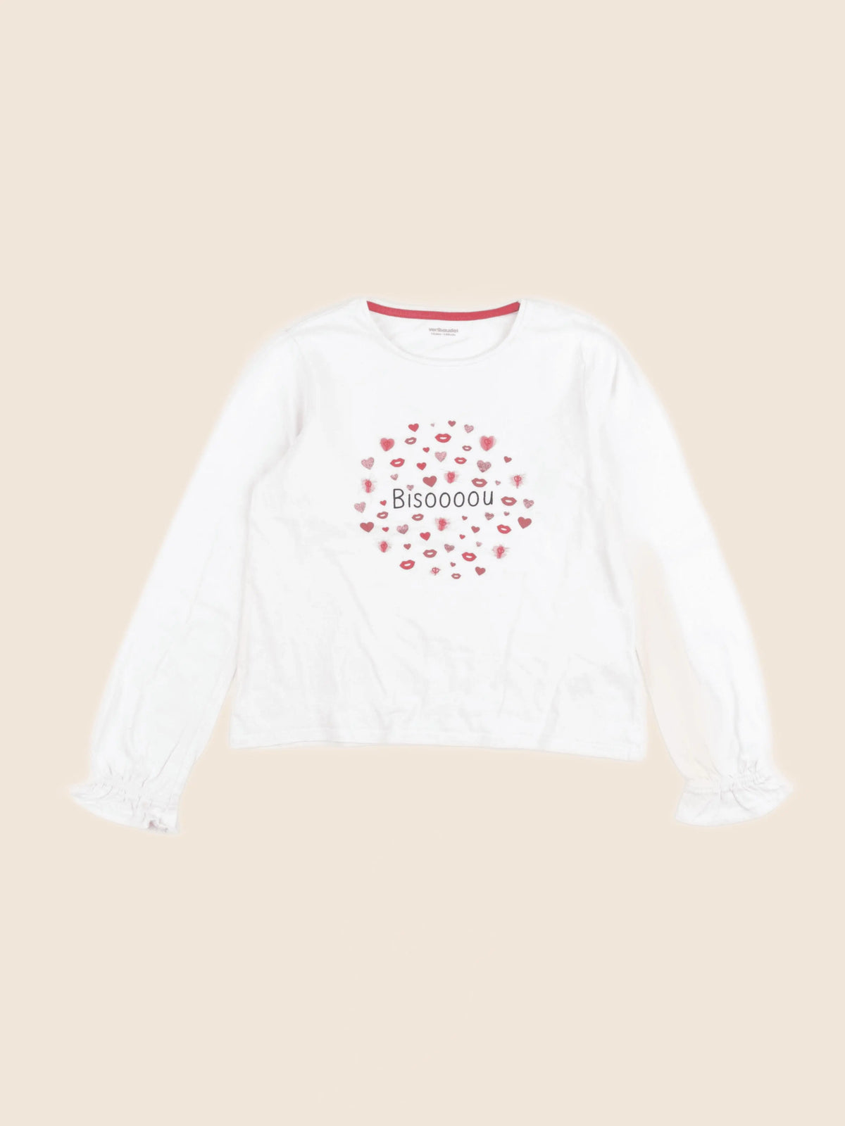 Vertbaudet - tee-shirt multicolore - 10 ans