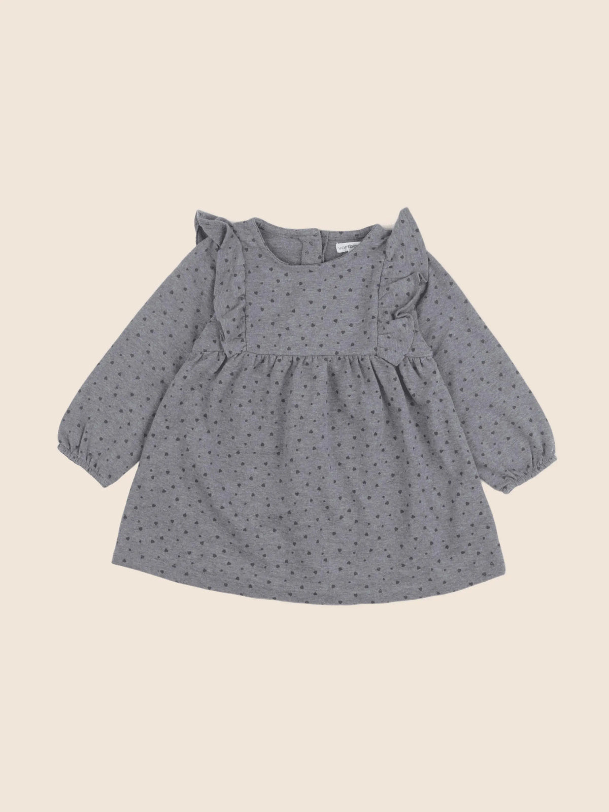 Vertbaudet - robe gris - 24 mois