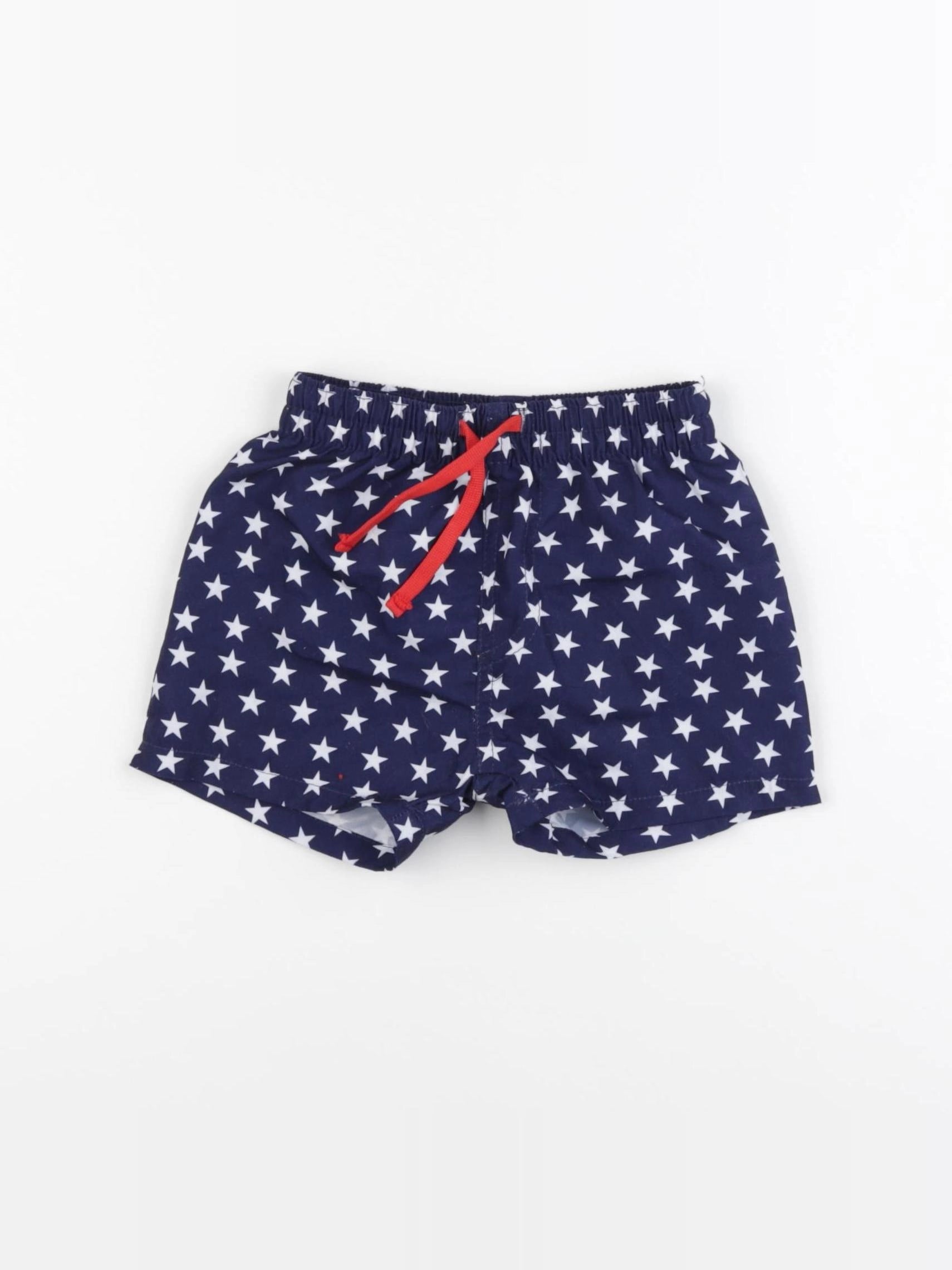Boutchou - maillot de bain bleu, blanc - 12 mois