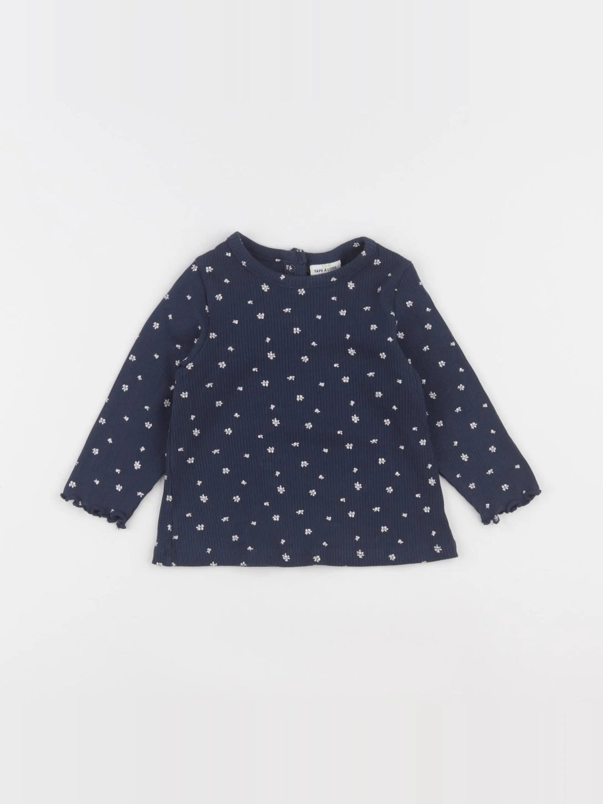 Tape à l'oeil - tee-shirt bleu - 6 mois
