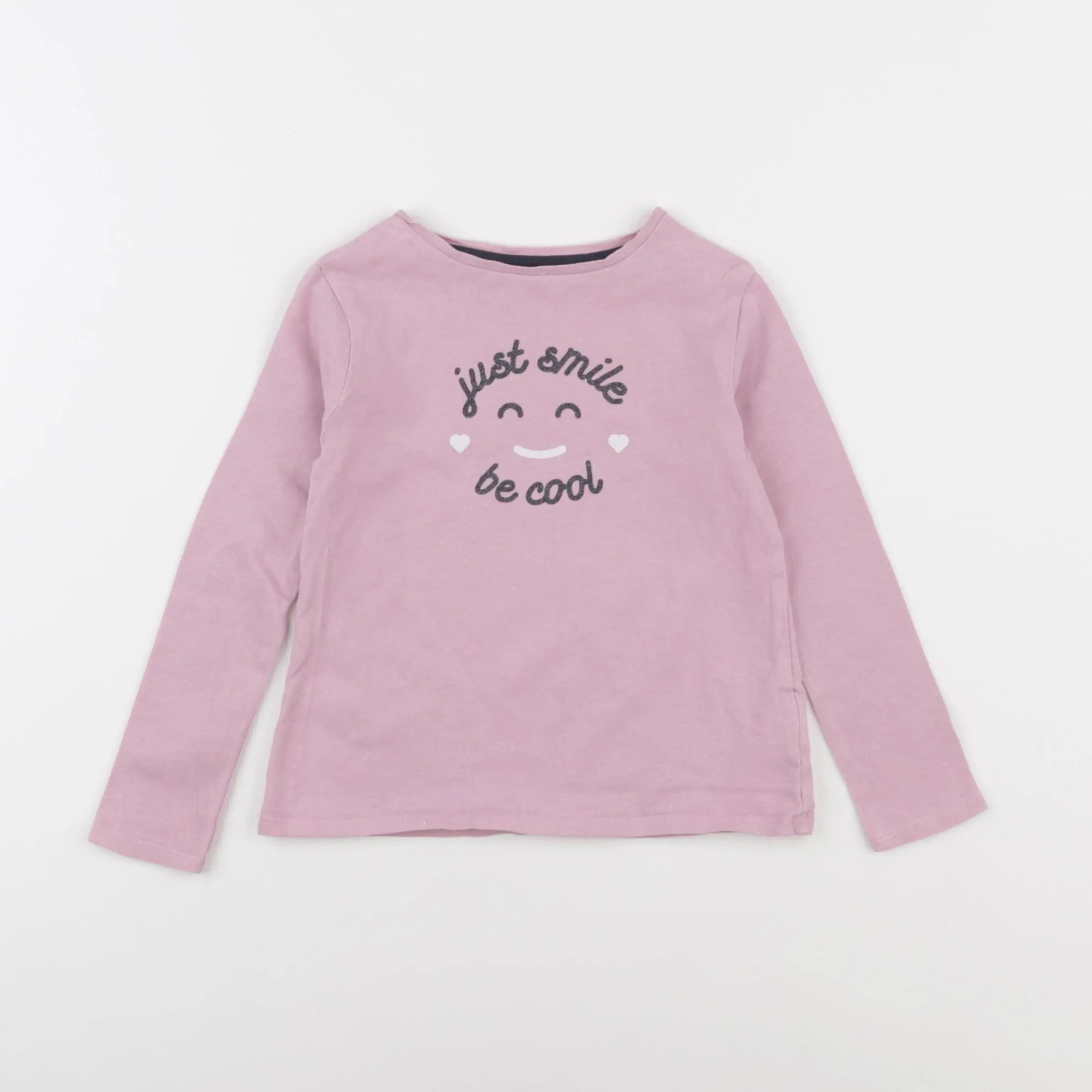 Vertbaudet - tee-shirt rose - 4 ans