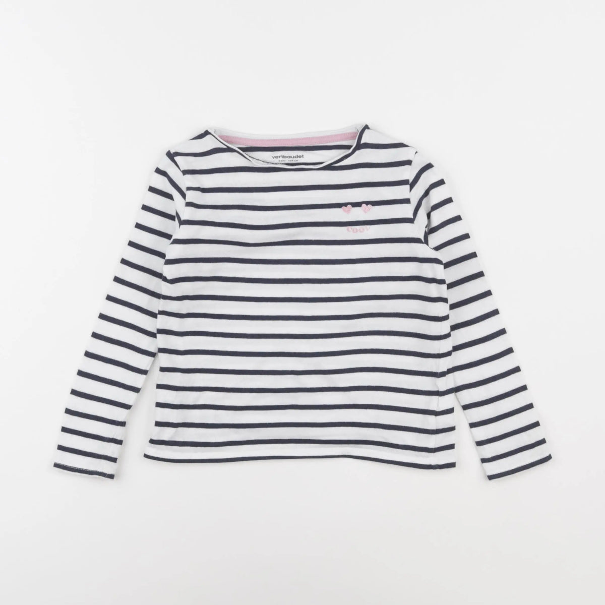 Vertbaudet - tee-shirt bleu - 4 ans