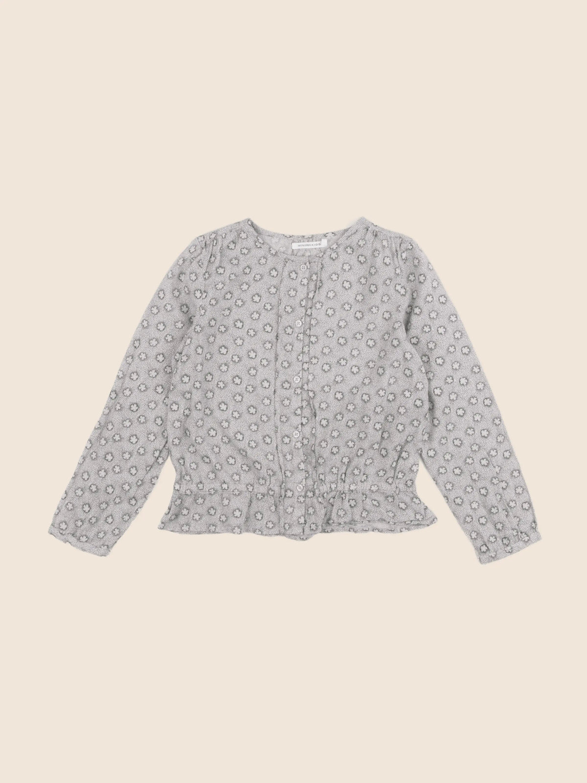 Monoprix - blouse beige - 8 ans
