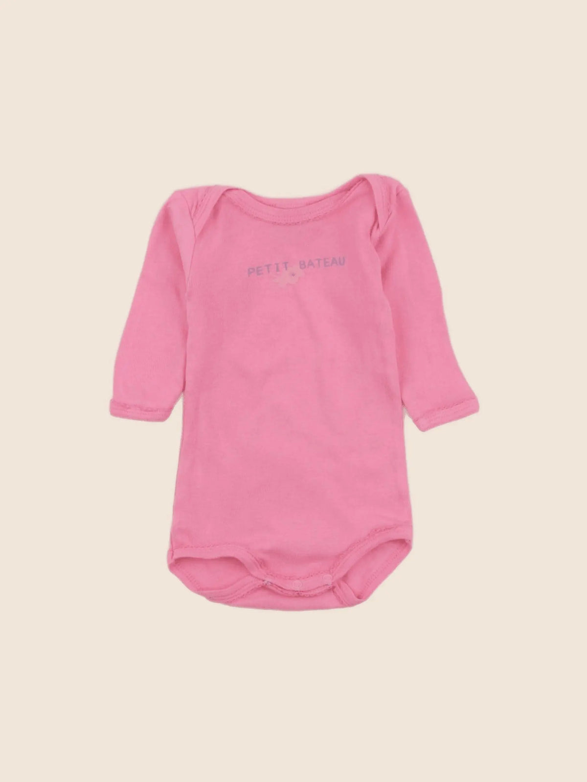 Petit Bateau - body rose - 3 mois