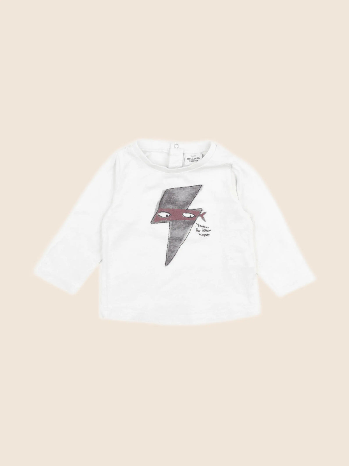 Tape à l'oeil - tee-shirt beige - 9 mois