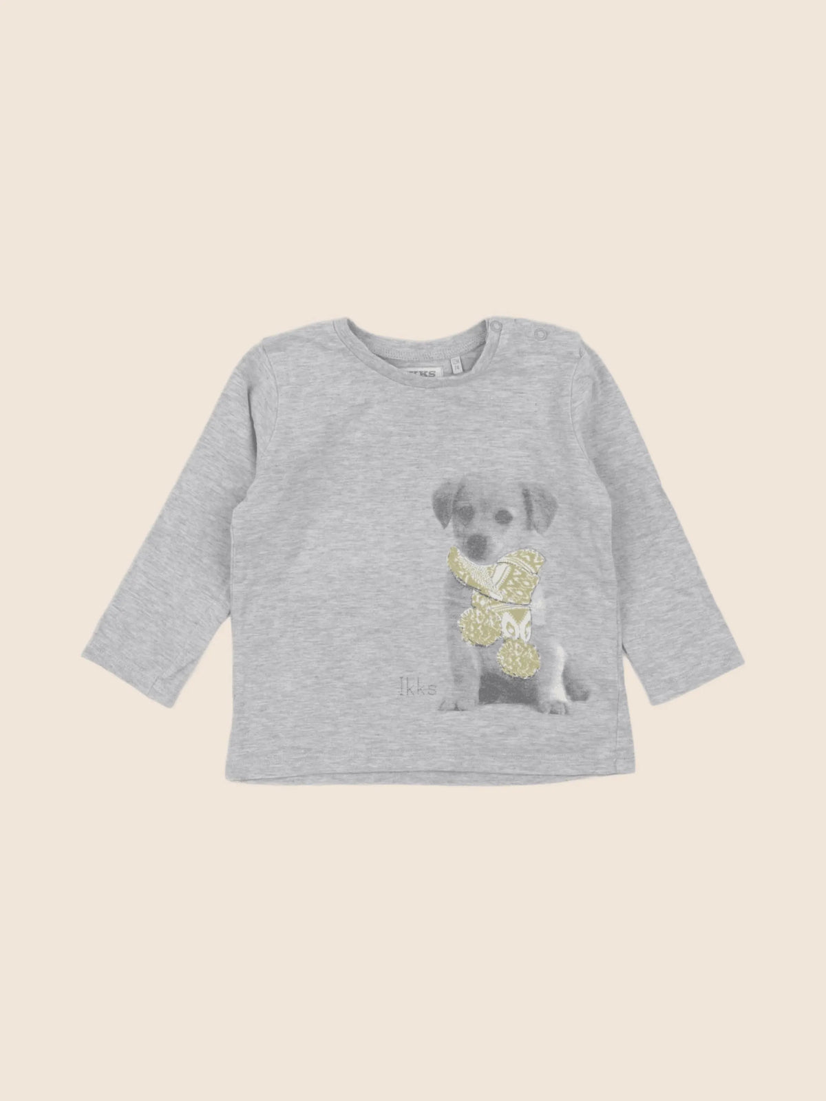 IKKS - tee-shirt gris - 12 mois