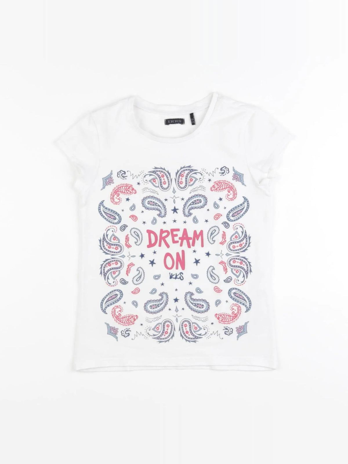 IKKS - tee-shirt multicolore - 8 ans
