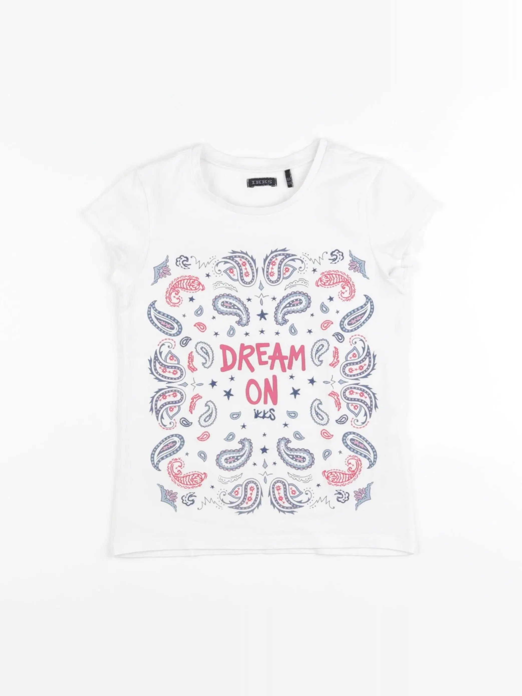 IKKS - tee-shirt multicolore - 8 ans