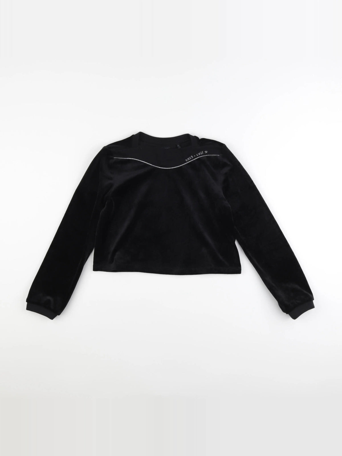 IKKS - sweat court noir - 10 ans
