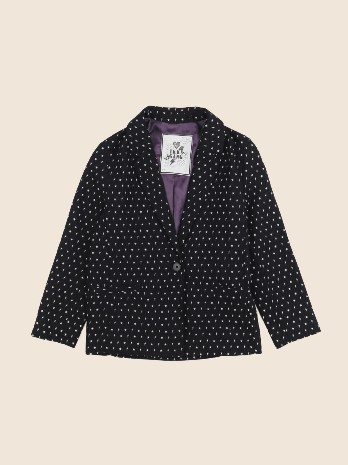 IKKS - veste noir - 8 ans