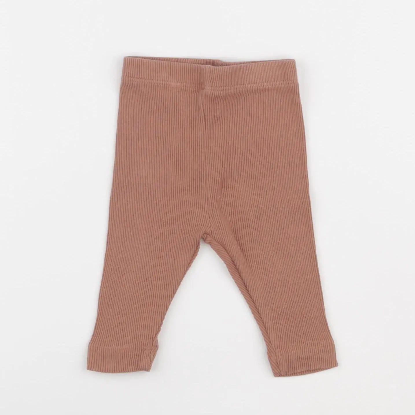 Vertbaudet - legging marron - 3 mois