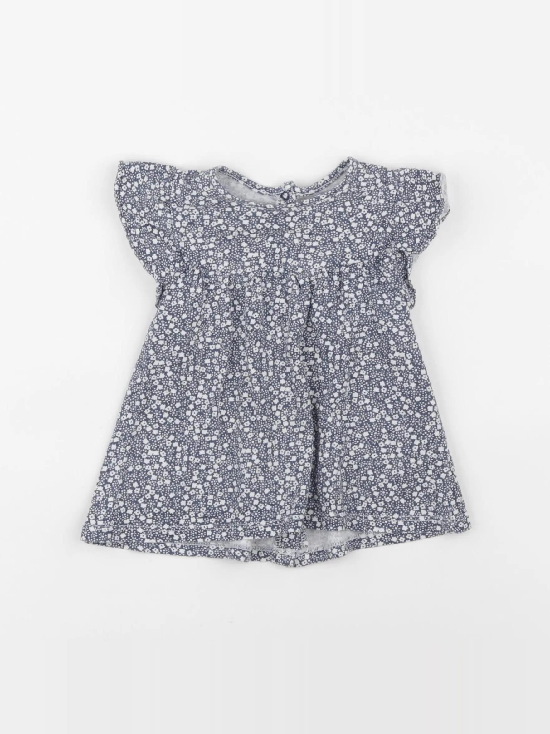 Vertbaudet - blouse bleu - 18 mois