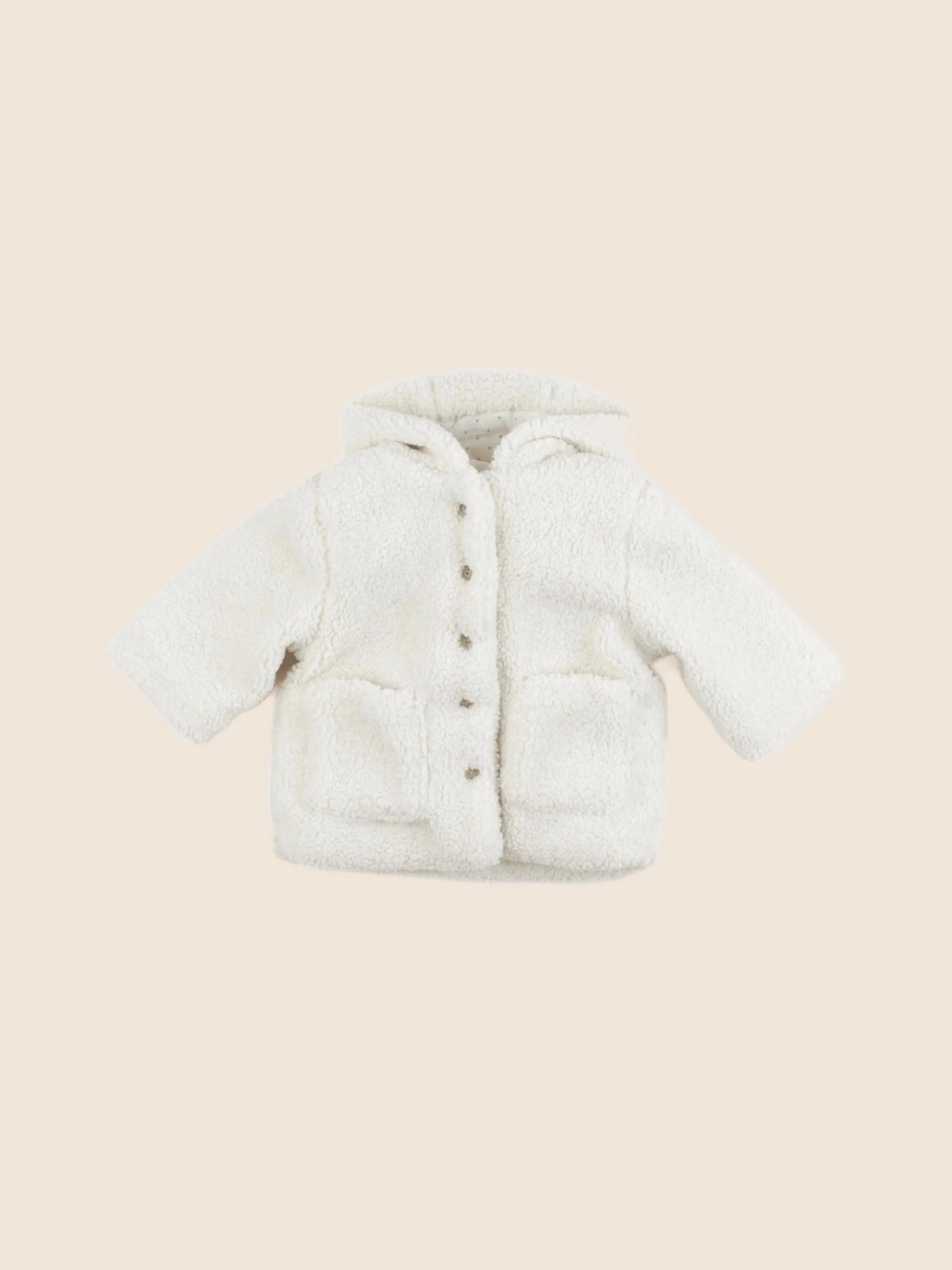 Vertbaudet - veste beige - 12 mois
