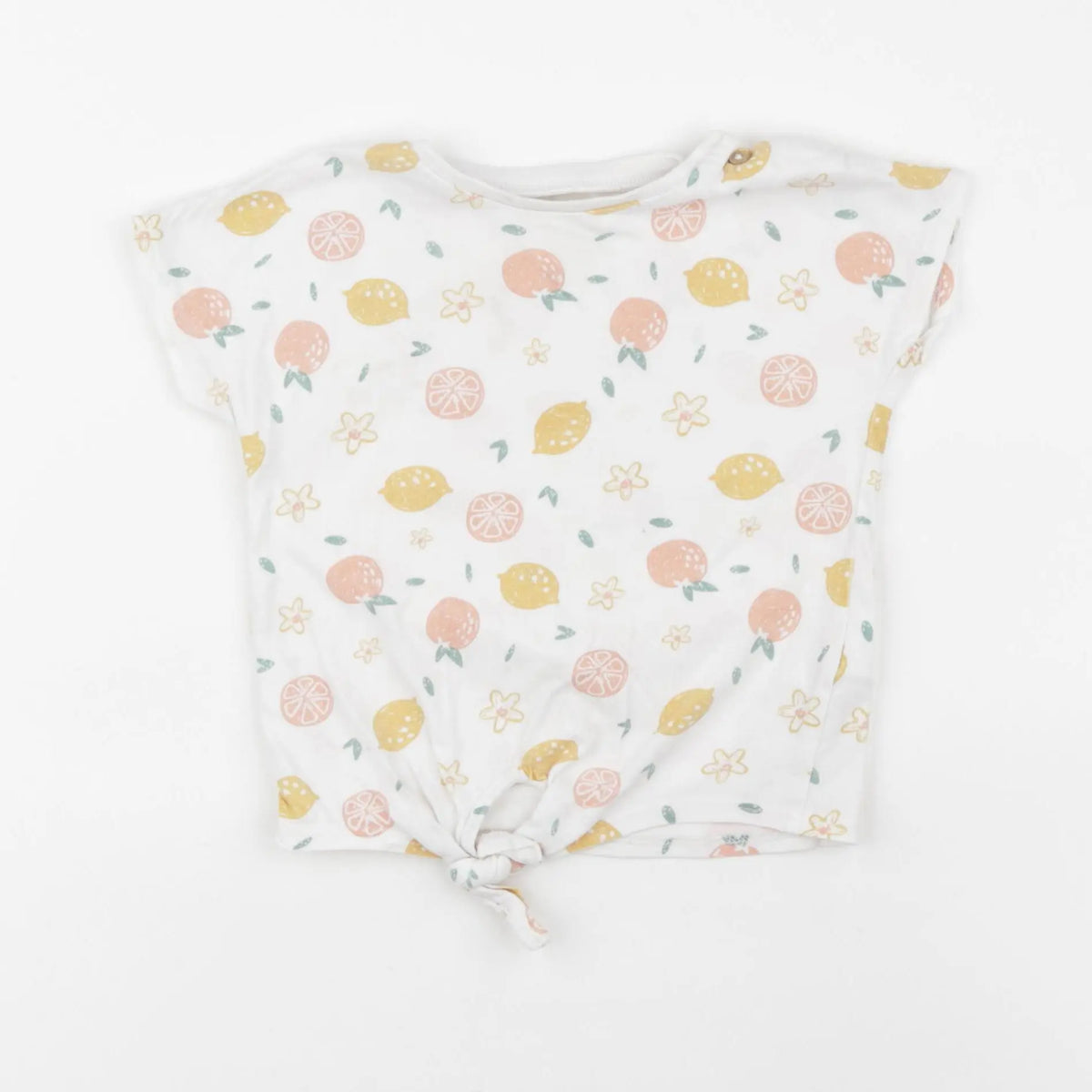 Vertbaudet - tee-shirt blanc - 18 mois