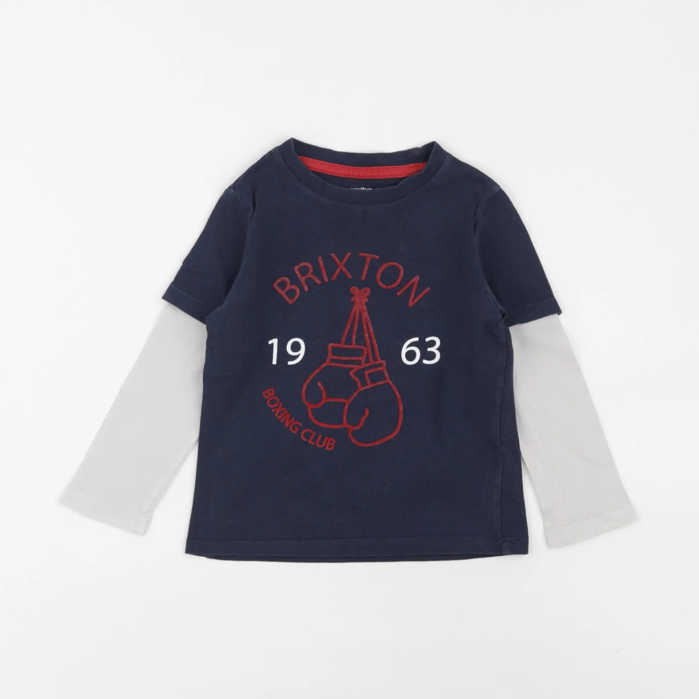 Vertbaudet - tee-shirt bleu - 3 ans
