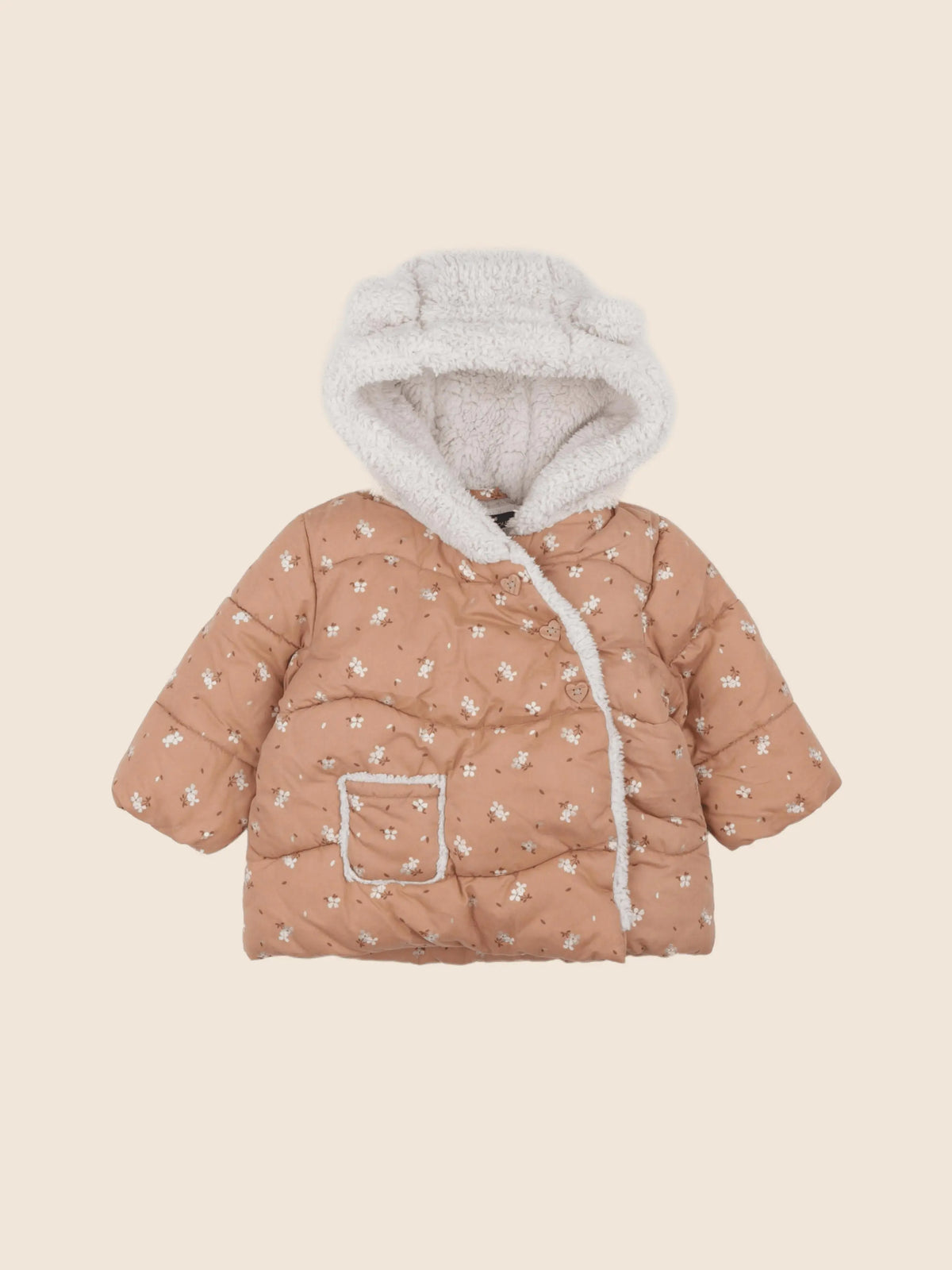Tape à l'oeil - manteau rose - 6 mois