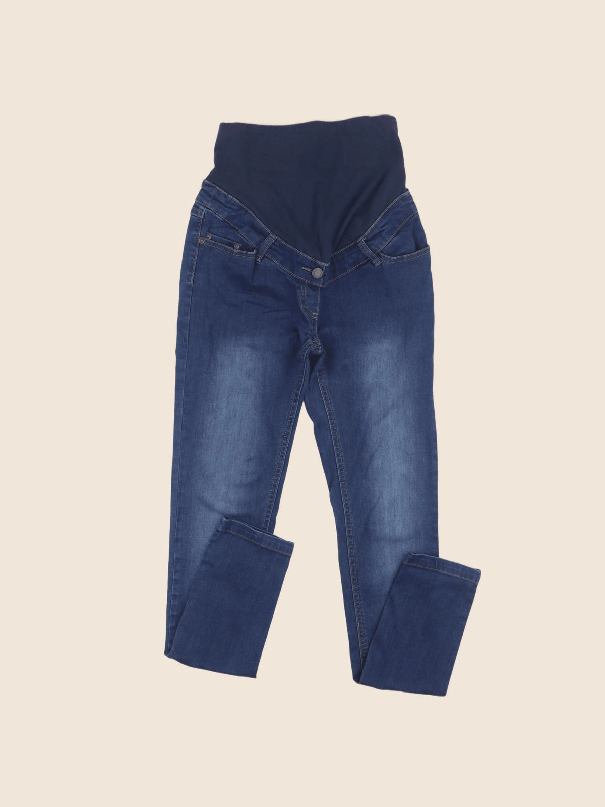Vertbaudet - jean grossesse bleu - 34