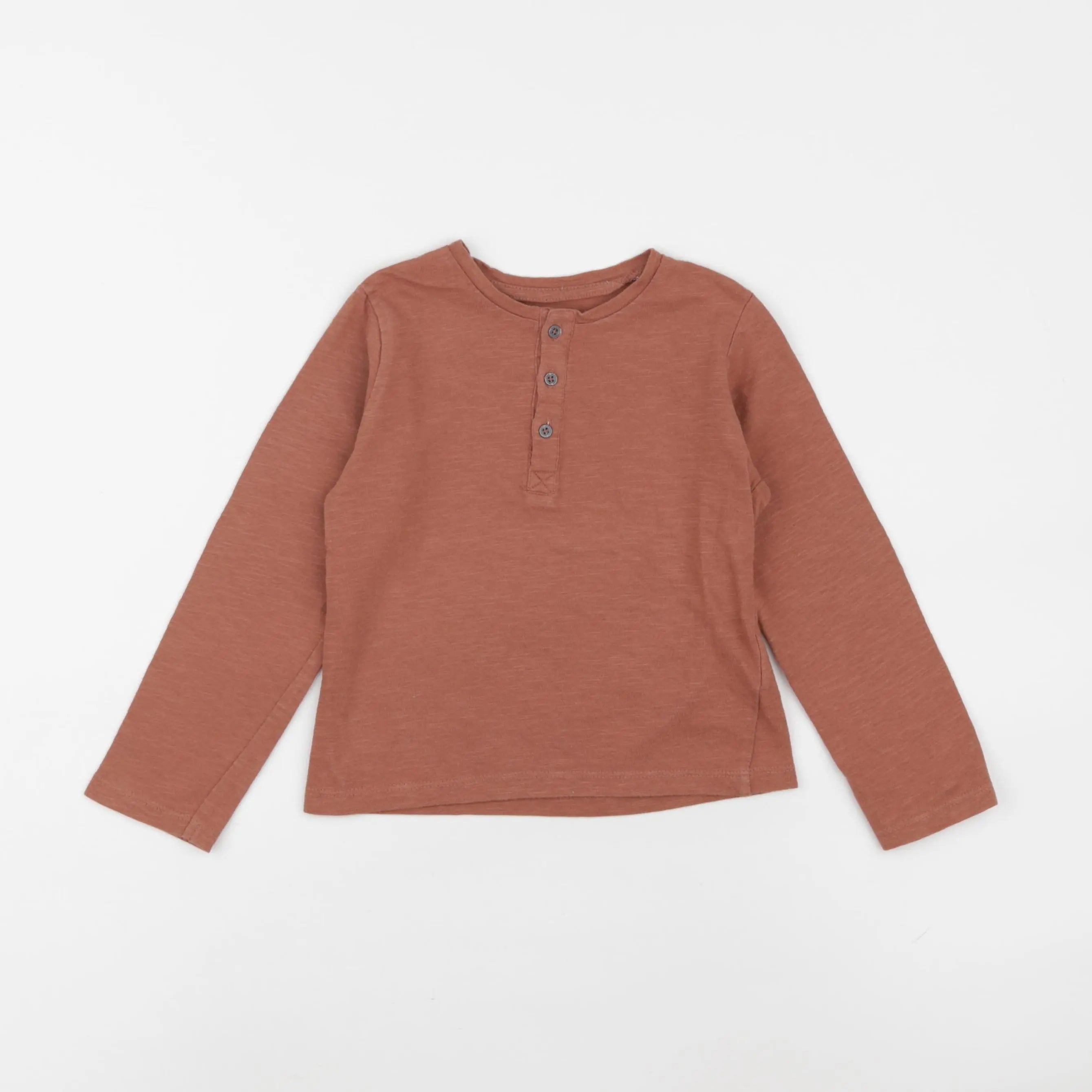 Vertbaudet - tee-shirt marron - 3 ans