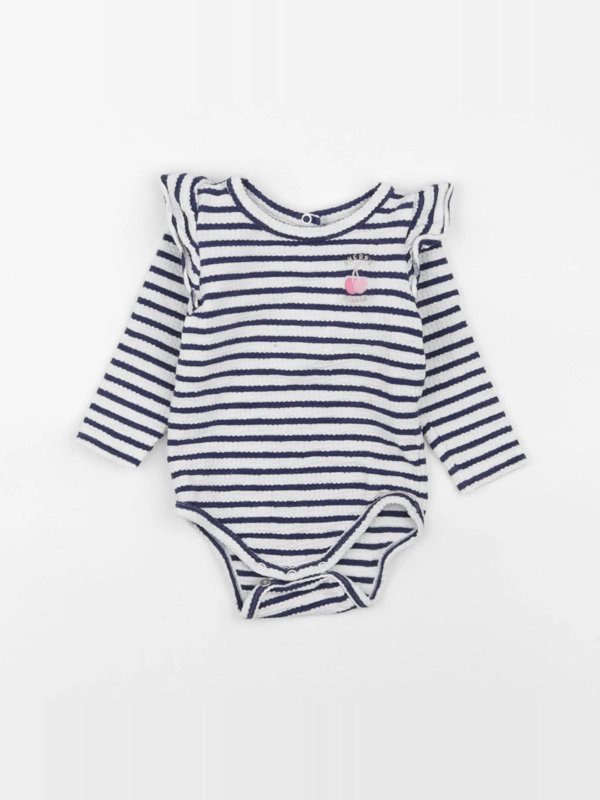 Tape à l'oeil - body tee-shirt bleu - 6 mois