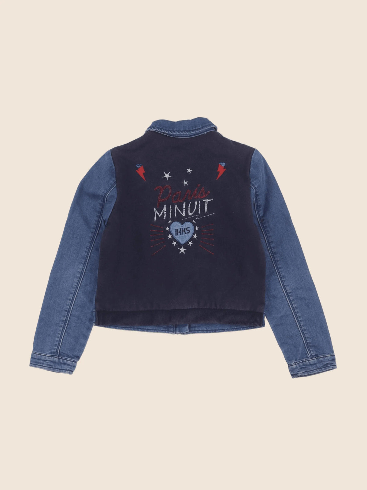 IKKS - veste bleu - 8 ans