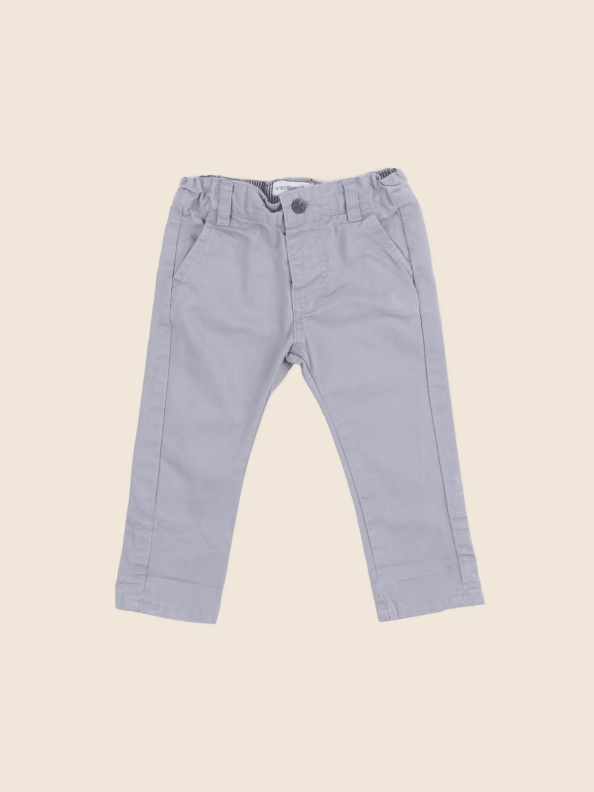 Vertbaudet - pantalon gris - 6 mois