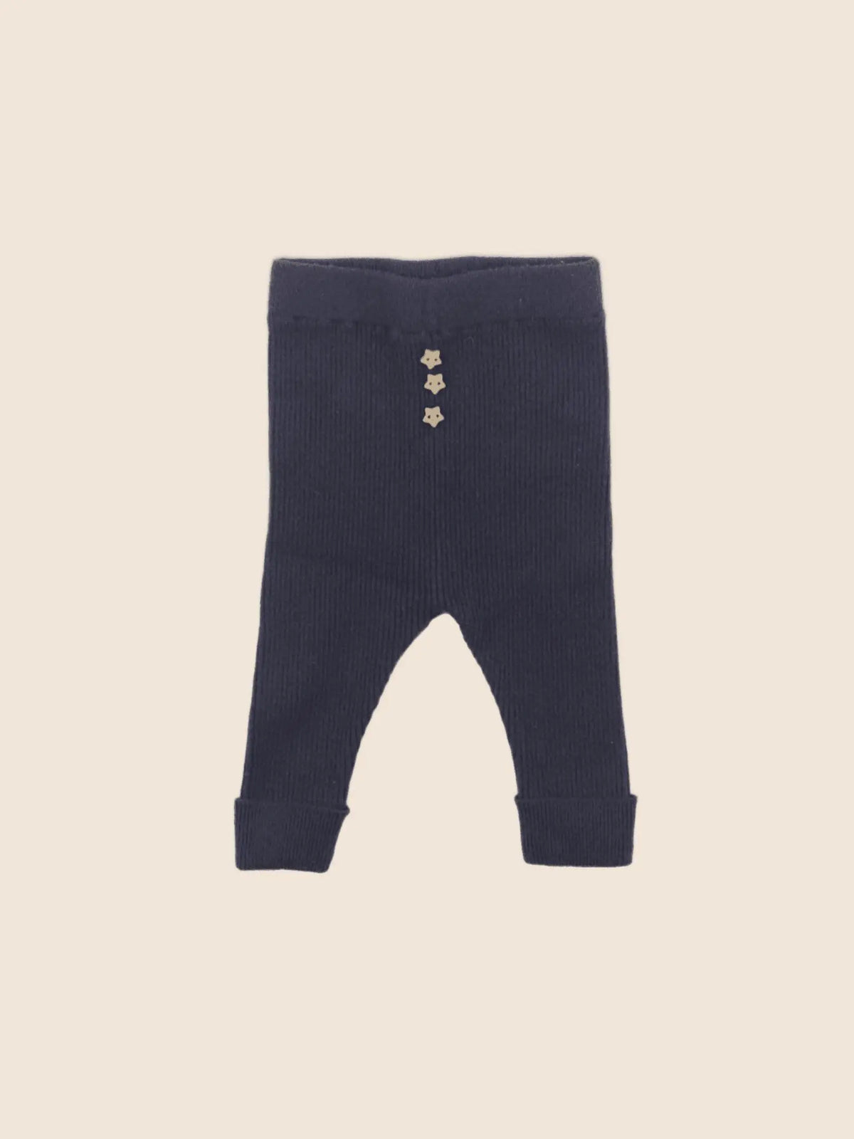 Vertbaudet - legging bleu - 3 mois