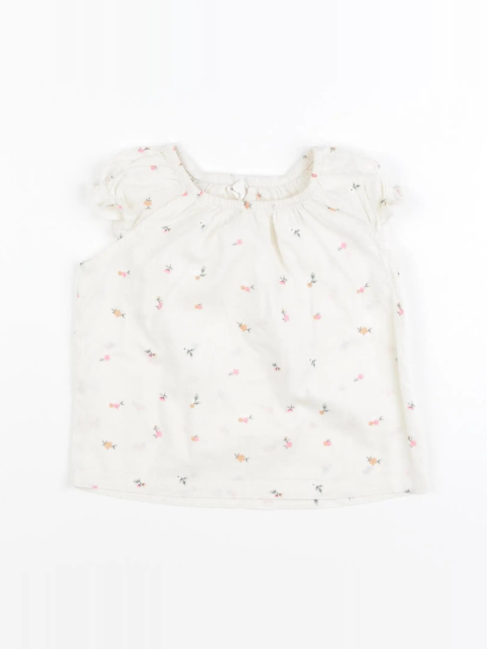 H&M - blouse blanc - 9 mois