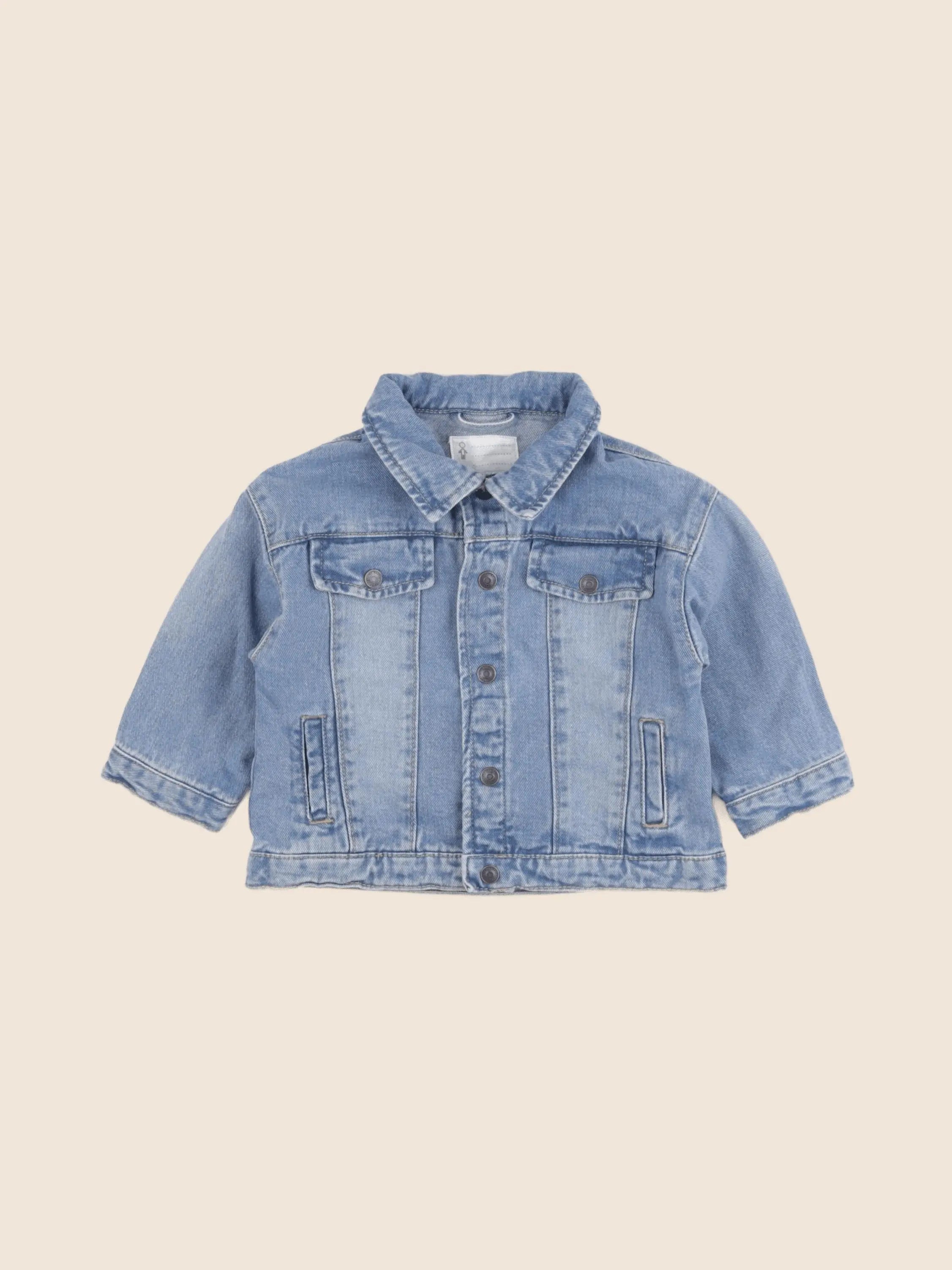 Vertbaudet - veste bleu - 9 mois