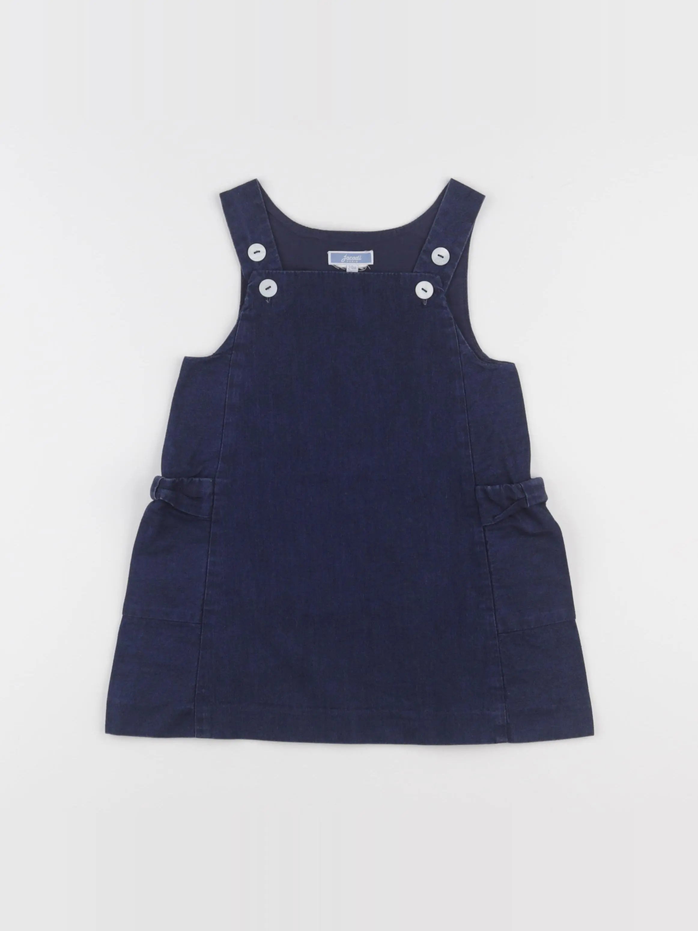Jacadi - robe bleu - 24 mois