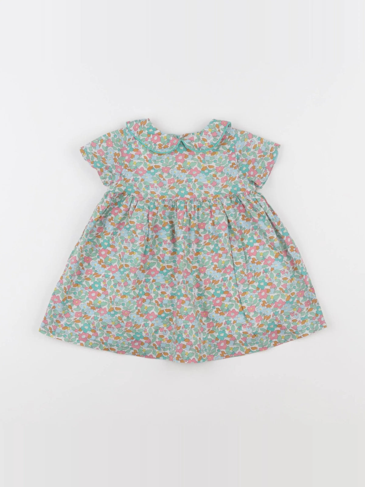 Jacadi - robe liberty multicolore - 6 mois