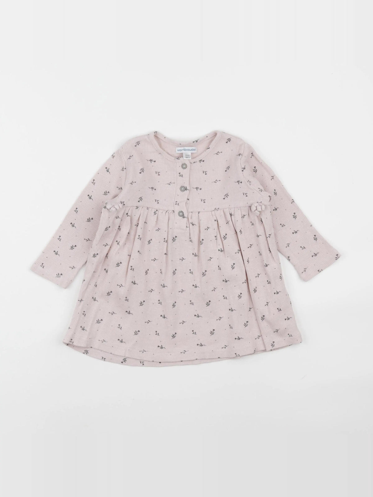 Vertbaudet - robe rose - 18 mois