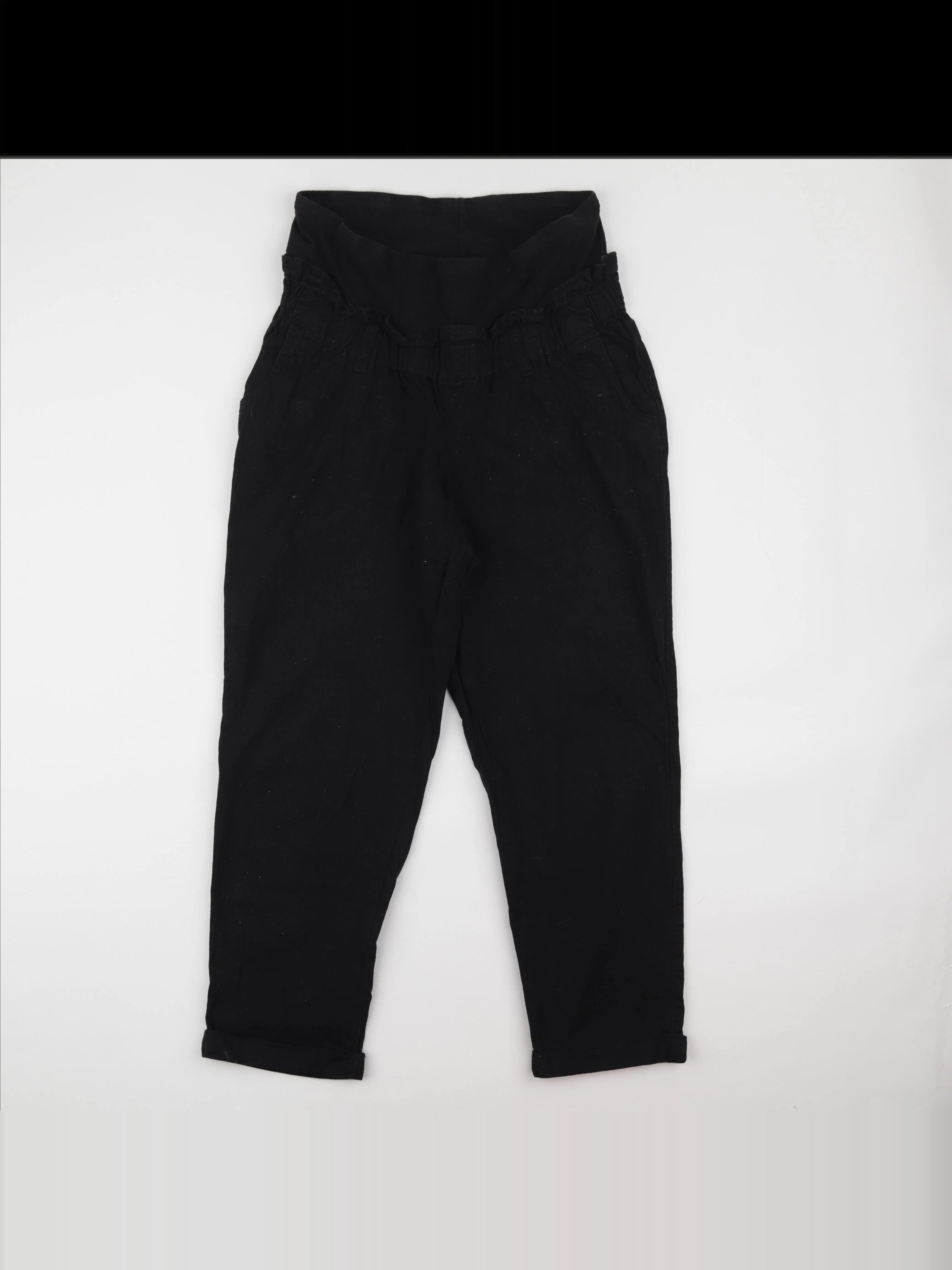 H&M - pantalon grossesse noir - m