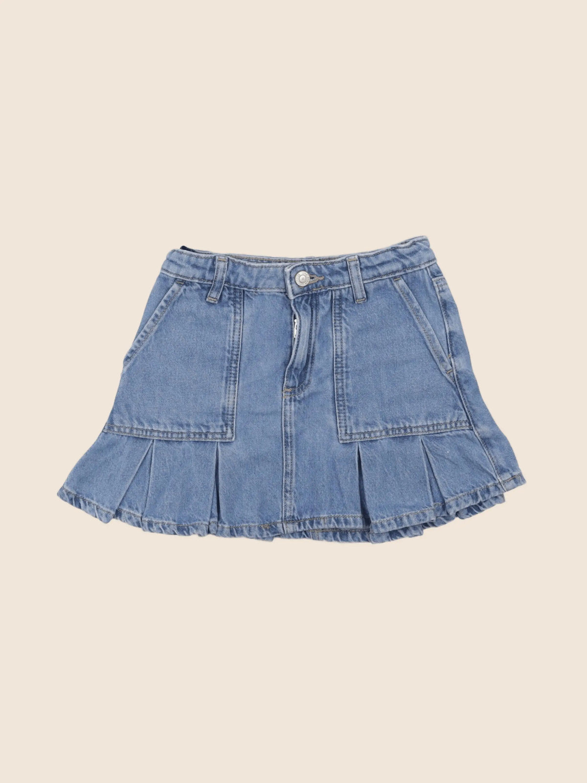 Zara - jupe bleu - 8 ans