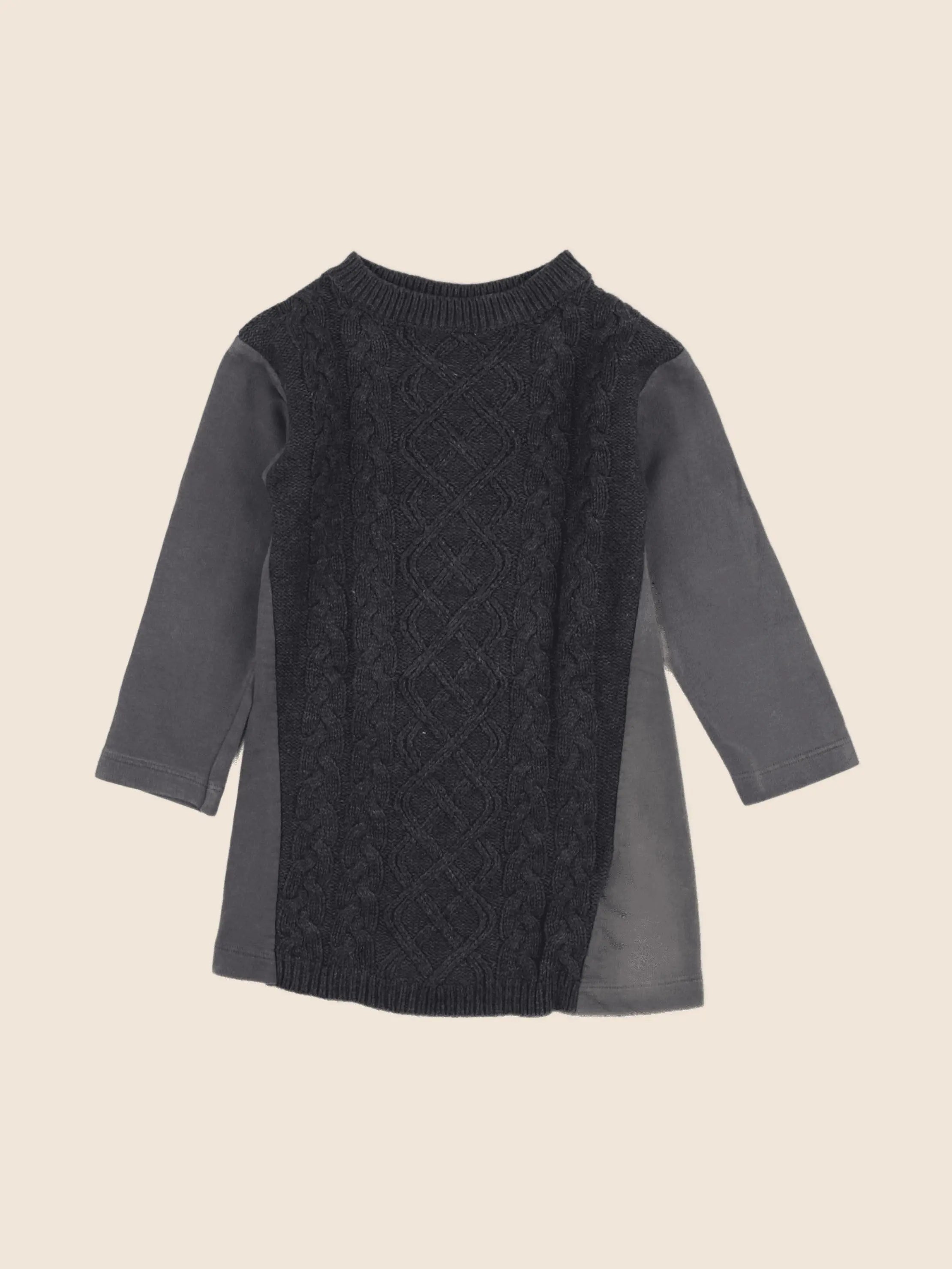 Vertbaudet - robe gris - 3 ans