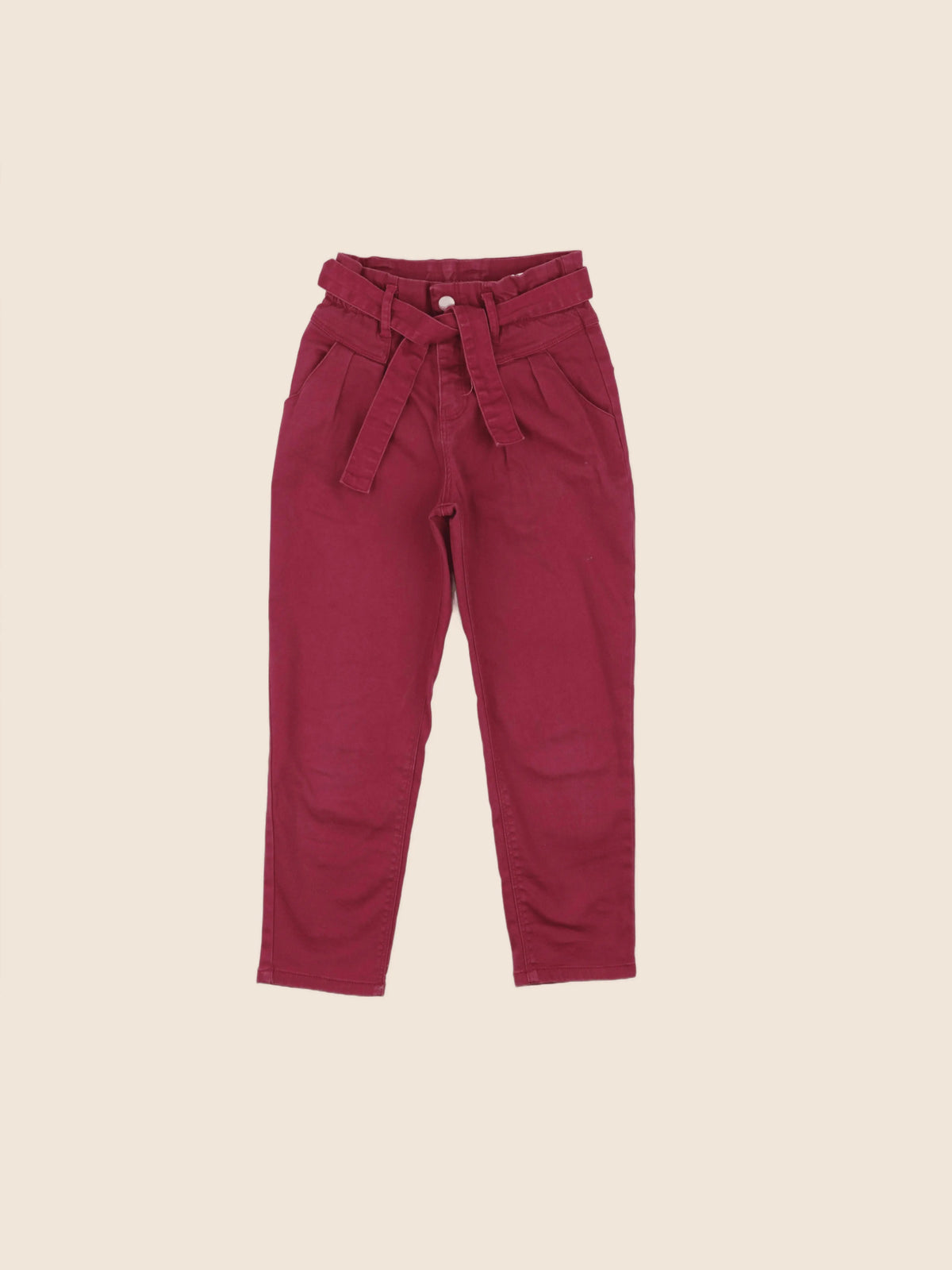 IKKS - jean rouge - 10 ans