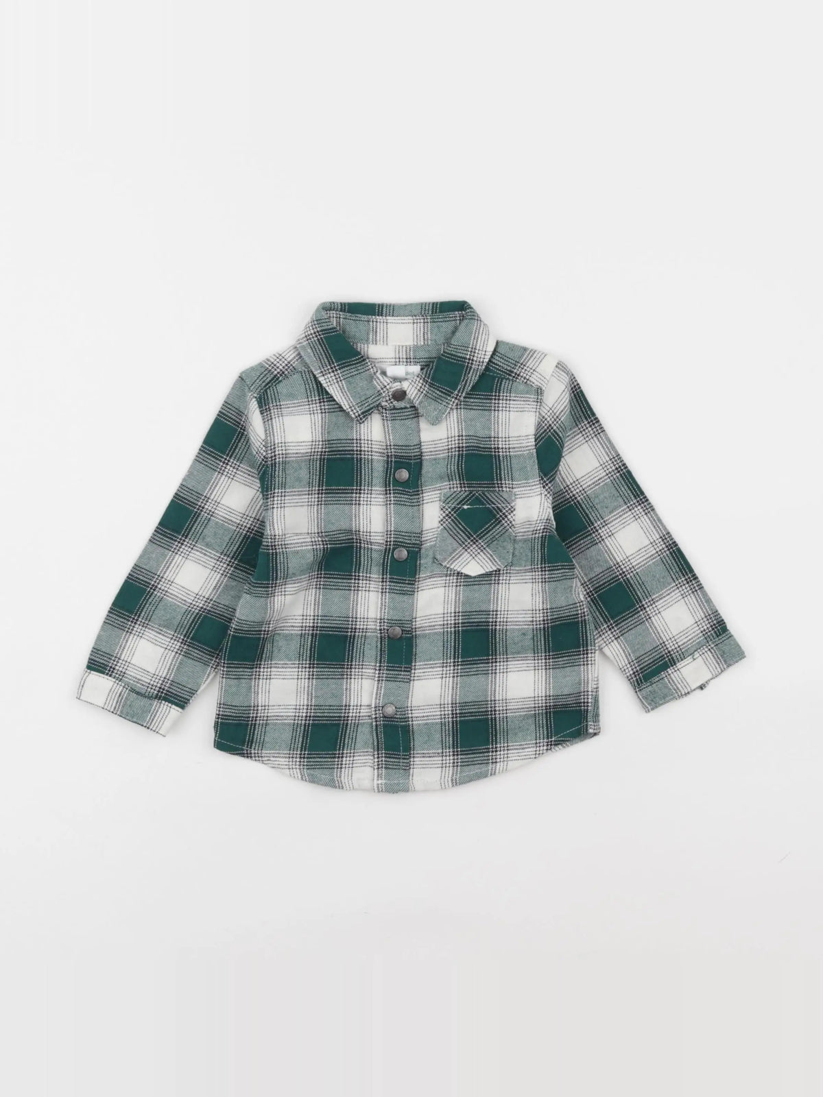 Vertbaudet - chemise multicolore - 12 mois